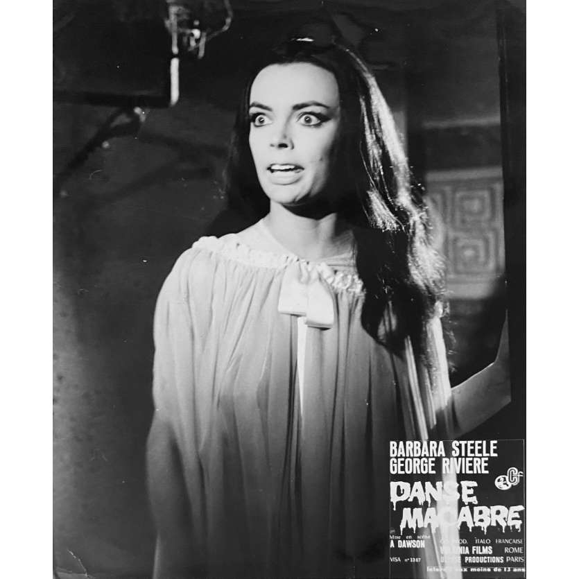 DANSE MACABRE Photo de film - 21x30 cm. - 1964 - Barbara Steele, Antonio Margheriti