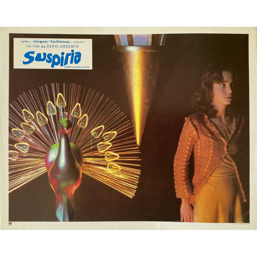 SUSPIRIA Original Lobby Card - 9x12 in. - 1977 - Dario Argento, Jessica Harper