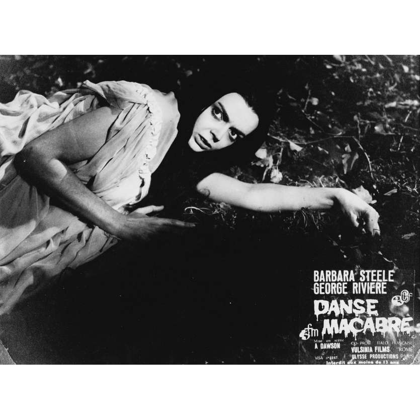 DANSE MACABRE Photo de presse - 18x24 cm. - R1970 - Barbara Steele, Antonio Margheriti