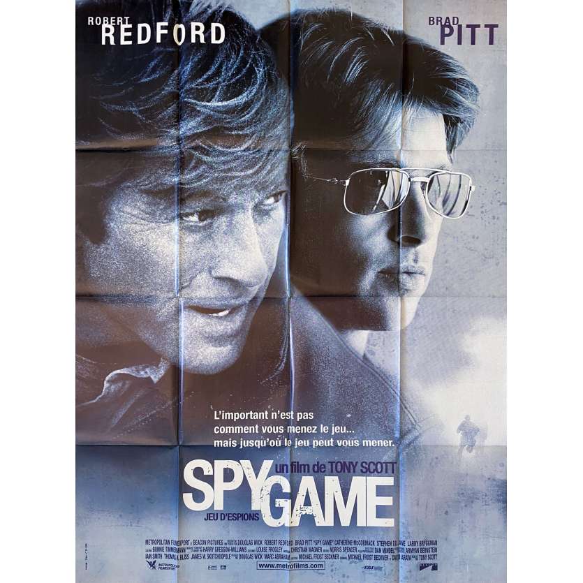 Spy Game (2001) Original One-Sheet Teaser Movie Poster - Original Film Art  - Vintage Movie Posters