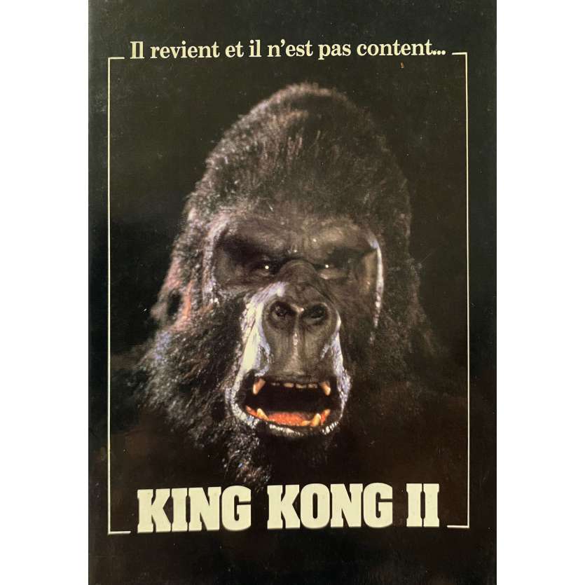 KING KONG 2 Dossier de presse 32 pages. - 24x30 cm. - 1986 - Linda Hamilton, John Guillermin