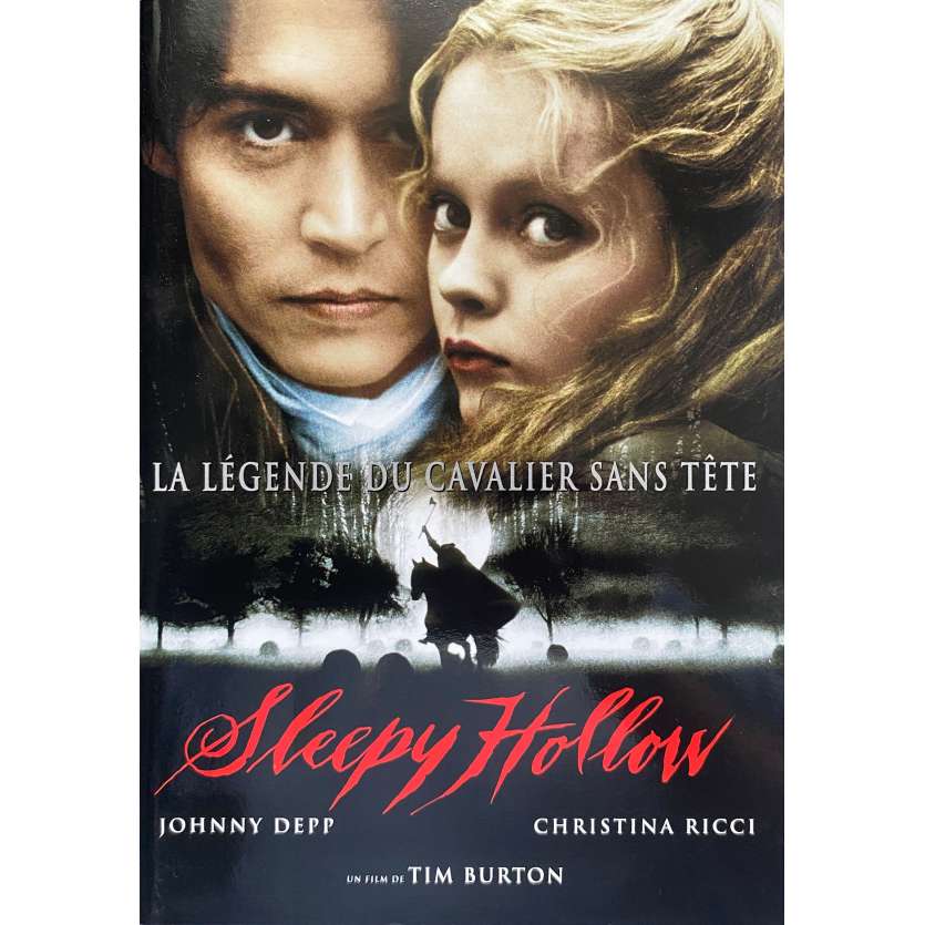 SLEEPY HOLLOW Original Pressbook- 6x6 in. - 1999 - Tim Burton, Johnny Depp