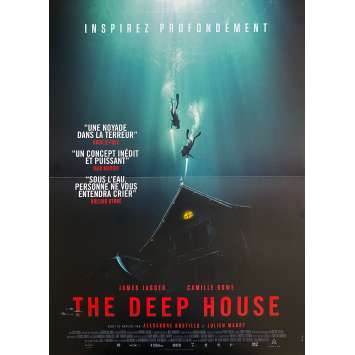 THE DEEP HOUSE Affiche de film- 40x60 cm. - 2021 - Camille Rowe, Bustillo & Maury