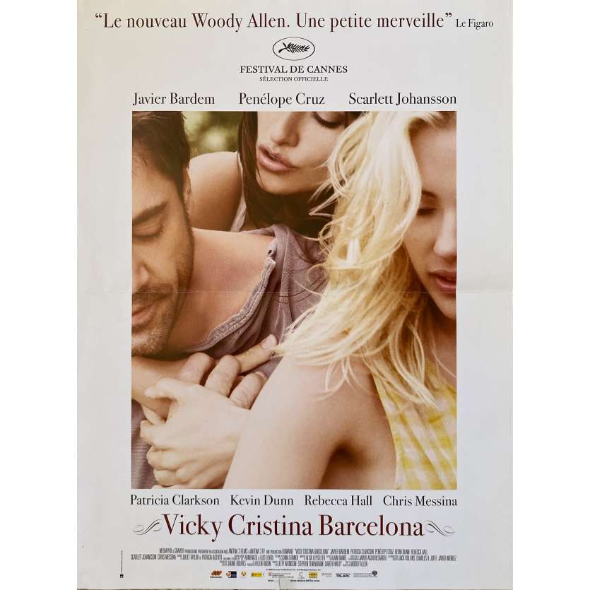 VICKY CHRISTINA BARCELONA French Movie Poster - 15x21 in. - 2008