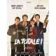 LA TOTALE Original Movie Poster- 47x63 in. - 1991 - Claude Zidi, Thierry Lhermitte