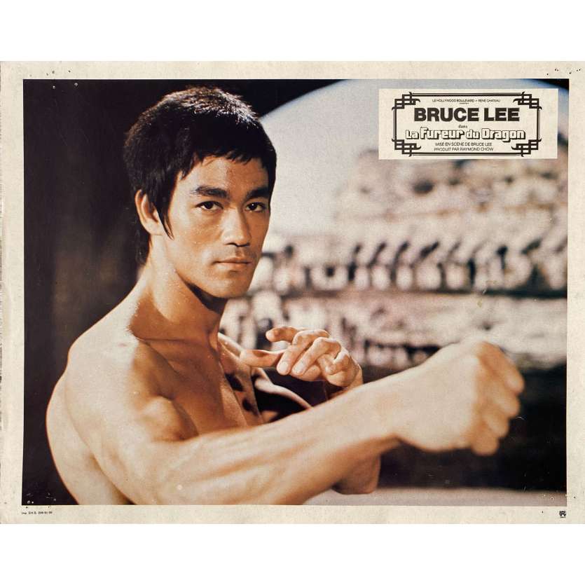 LA FUREUR DU DRAGON Photo de film N09 - 21x30 cm. - 1974 - Chuck Norris, Bruce Lee