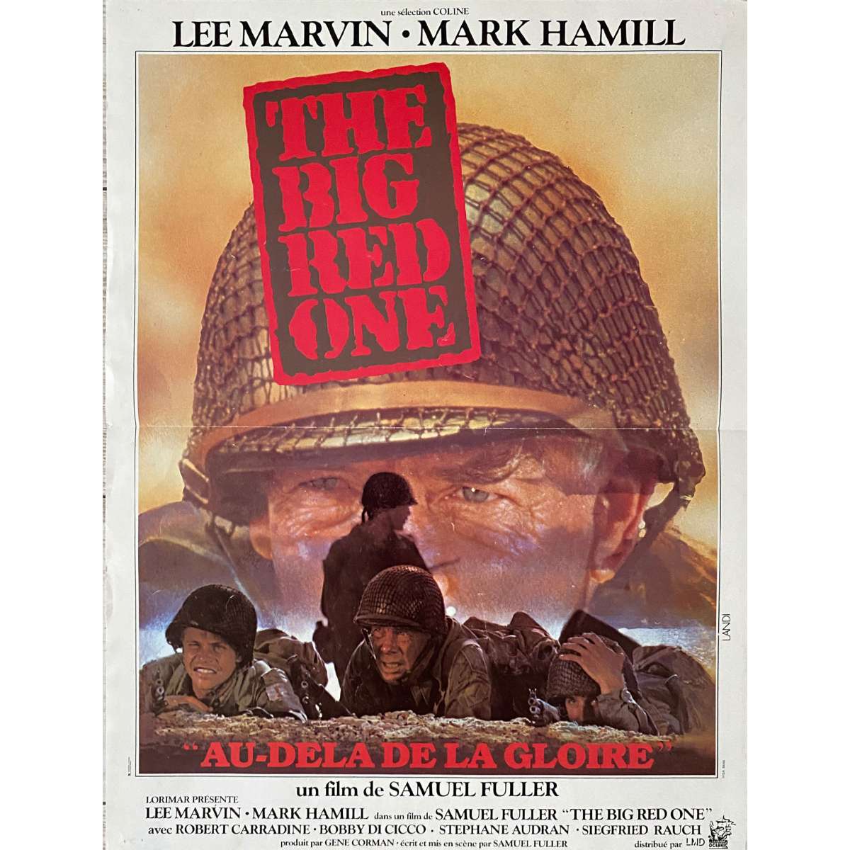 THE BIG RED ONE Movie Poster 15x21 in.