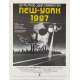 ESCAPE FROM NEW-YORK Original Herald- 9x12 in. - 1981 - John Carpenter, Kurt Russel