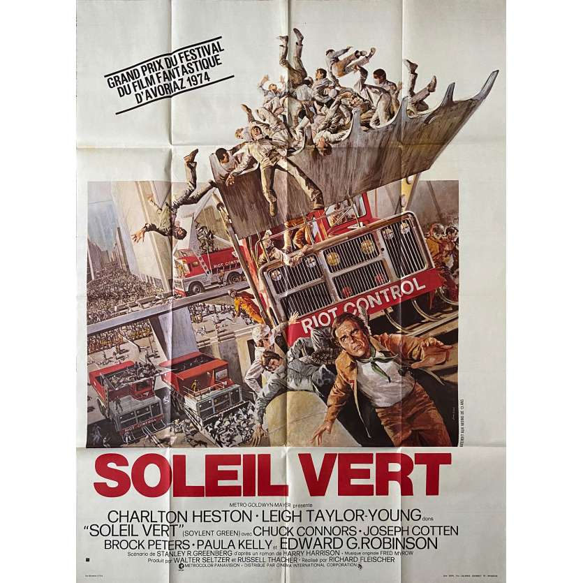 SOYLENT GREEN Movie Poster 47x63 in.
