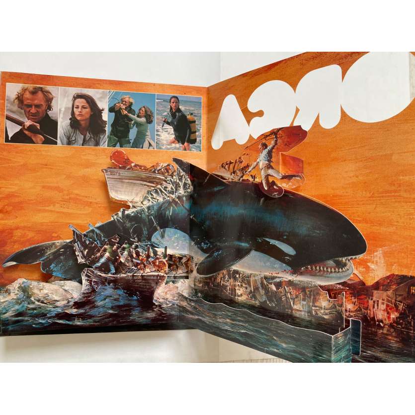 ORCA Dossier de presse- 21x30 cm. - 1977 - Richard Harris, Michael Anderson