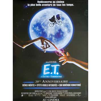 E.T. THE EXTRA-TERRESTRIAL Original Movie Poster- 15x21 in. - 1982/R2002 - Steven Spielberg, Dee Wallace