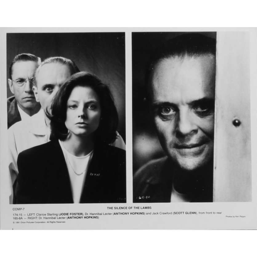 THE SILENCE OF THE LAMBS U.S. Lobby Card - 8x10 in. - 1991 COMP-7