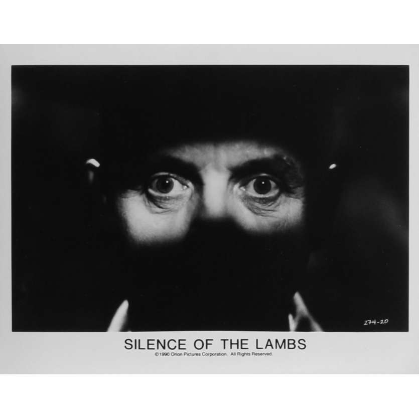 LE SILENCE DES AGNEAUX Photo de film 274-20 - 20x25 cm. - 1991 - Anthony Hopkins, Jonathan Demme