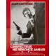 L'INSPECTEUR NE RENONCE JAMAIS Synopsis- 24x30 cm. - 1976 - Clint Eastwood, James Fargo