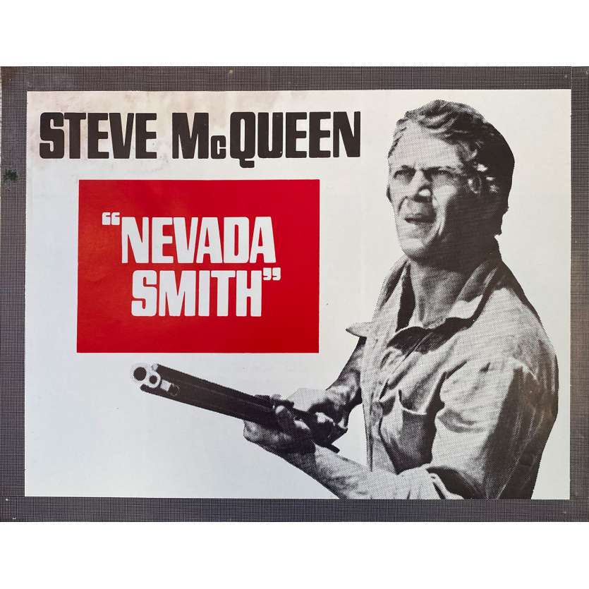 NEVADA SMITH Original Herald- 9x12 in. - 1966 - Henry Hathaway, Steve McQueen