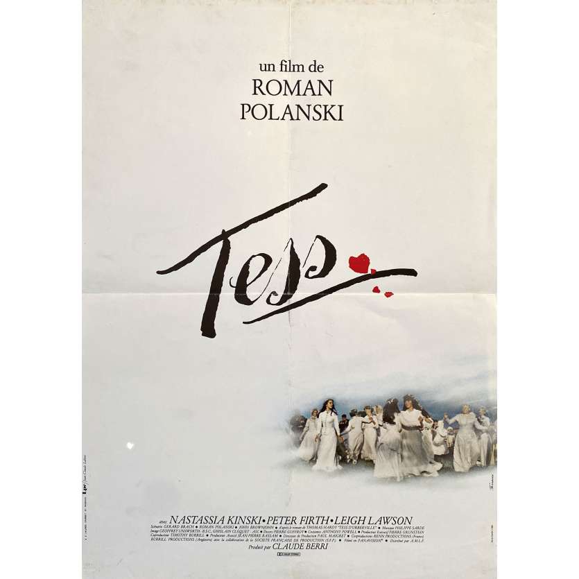 TESS Affiche de cinéma- 40x54 cm. - 1981 - Nastassja Kinski, Roman Polanski