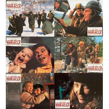 LIFE IS A MIRACLE Original Lobby Cards x6 - 9x12 in. - 2004 - Emir Kusturica, Slavko Stimac