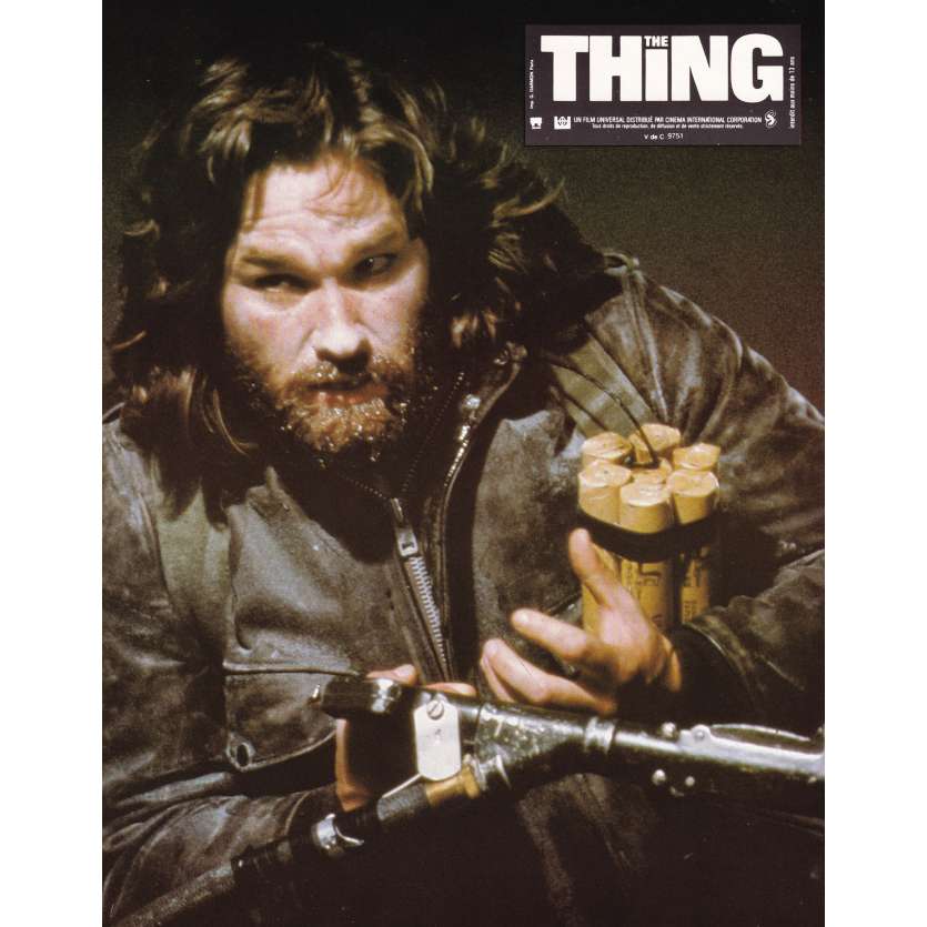 THE THING Photo de film N01 - 21x30 cm. - 1982 - Kurt Russel, John Carpenter