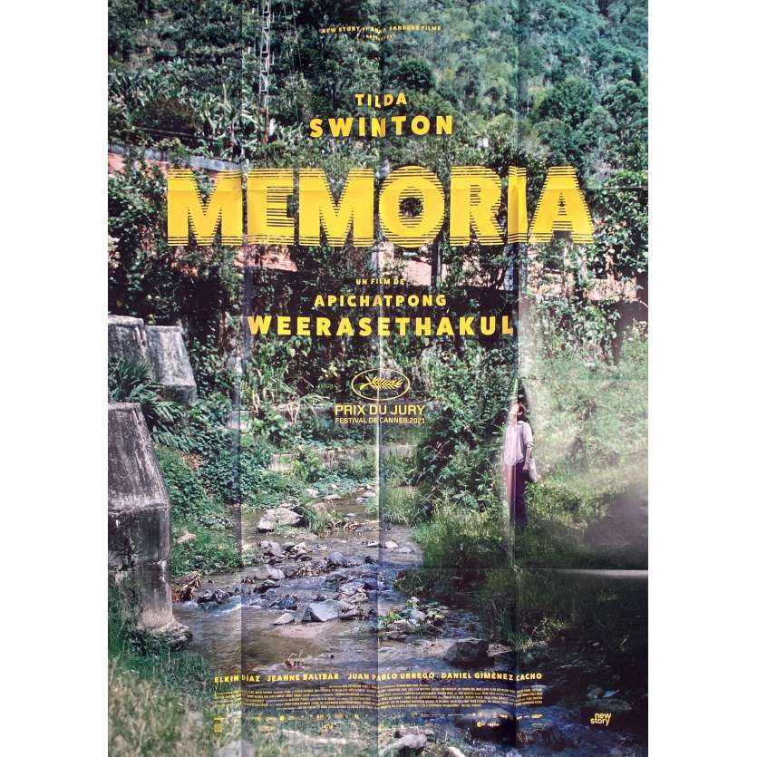 MEMORIA Affiche de cinéma- 120x160 cm. - 2021 - Tilda Swinton, Apichatpong Weerasethakul