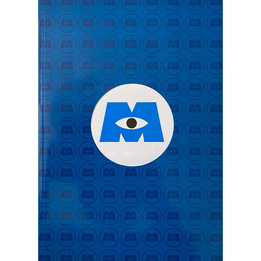 MONSTERS INC Original Pressbook 56p - 9x12 in. - 2001 - Pixar, John Goodman