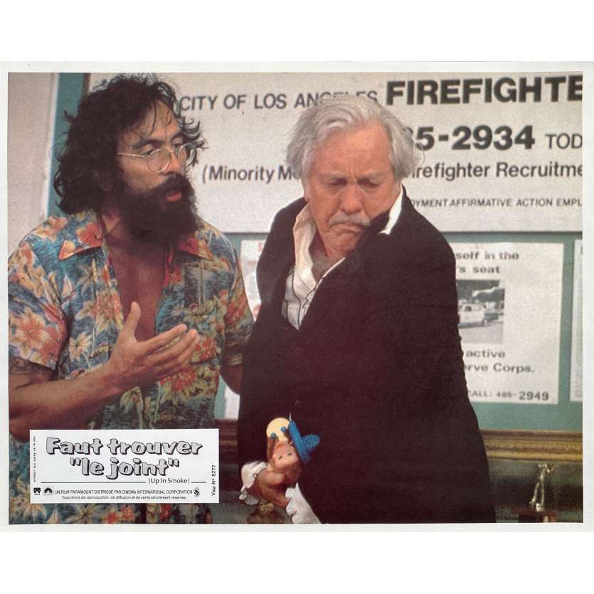 UP IN THE SMOKE Vintage Lobby Card N09 - 9x12 in. - 1978 - Cheech & Chong