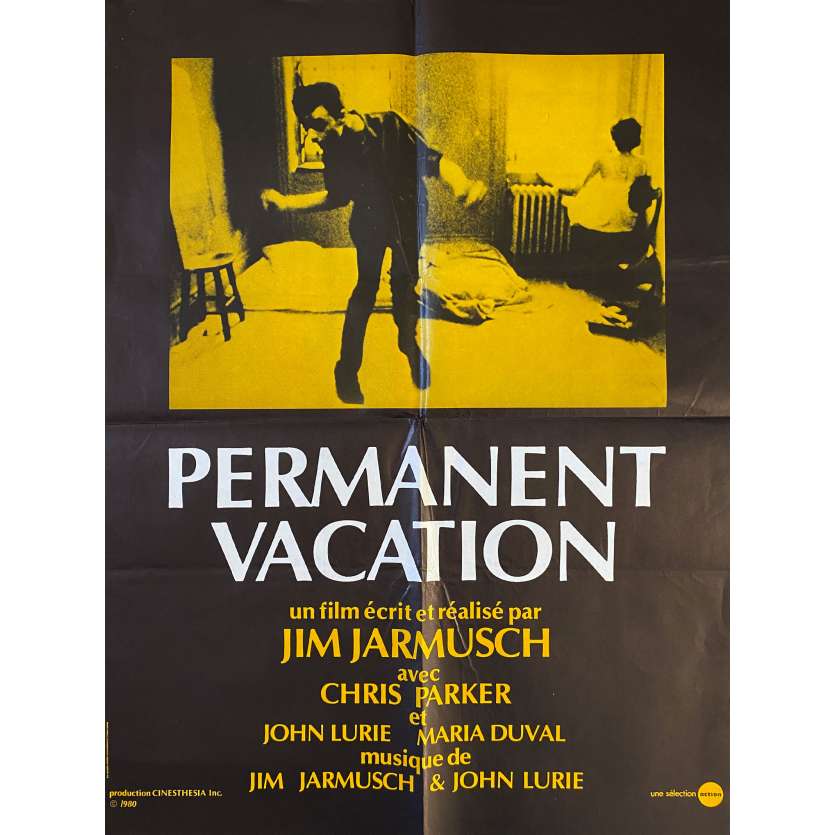 PERMANENT VACATION Affiche de cinéma- 60x80 cm. - 1980 - Chris Parker, Jim Jarmusch