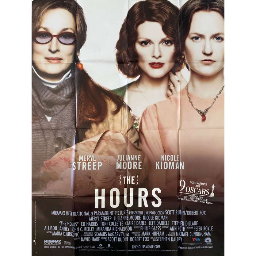 THE HOURS Affiche de cinéma- 120x160 cm. - 2002 - Meryl Streep, Stephen Daldry