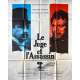 THE JUDGE AND THE ASSASSIN Vintage Movie Poster- 47x63 in. - 1976 - Bertrand Tavernier, Philippe Noiret, Michel Galabru