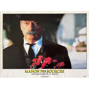 MANON DES SOURCES Photo de film N15 - 30x40 cm. - 1986 - Yves Montand, Claude Berri