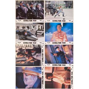 DEMOLITION MAN Photos de film x8 - 21x30 cm. - 1993 - Sylvester Stallone, Marco Brambilla