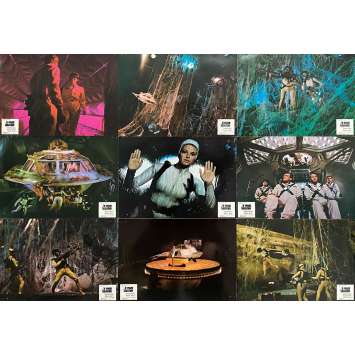 FANTASTIC VOYAGE Vintage Lobby Cards x9 - set L1 - 9x12 in. - 1966 - Richard Fleisher, Rachel Welch