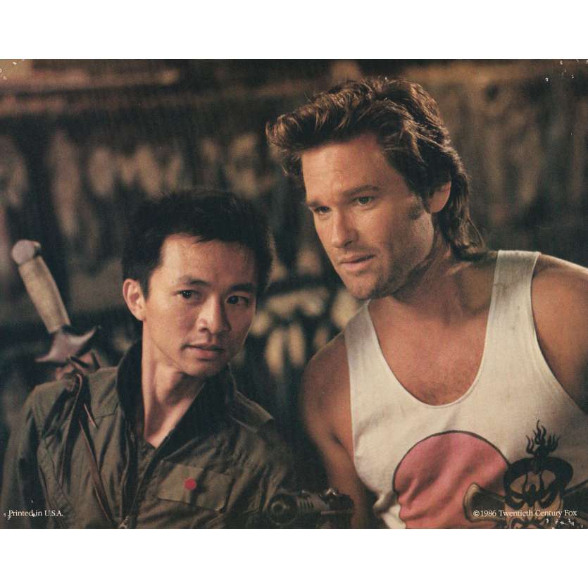 LES AVENTURES DE JACK BURTON Photo de film N03 - 20x25 cm. - 1986 - Kurt Russel, John Carpenter