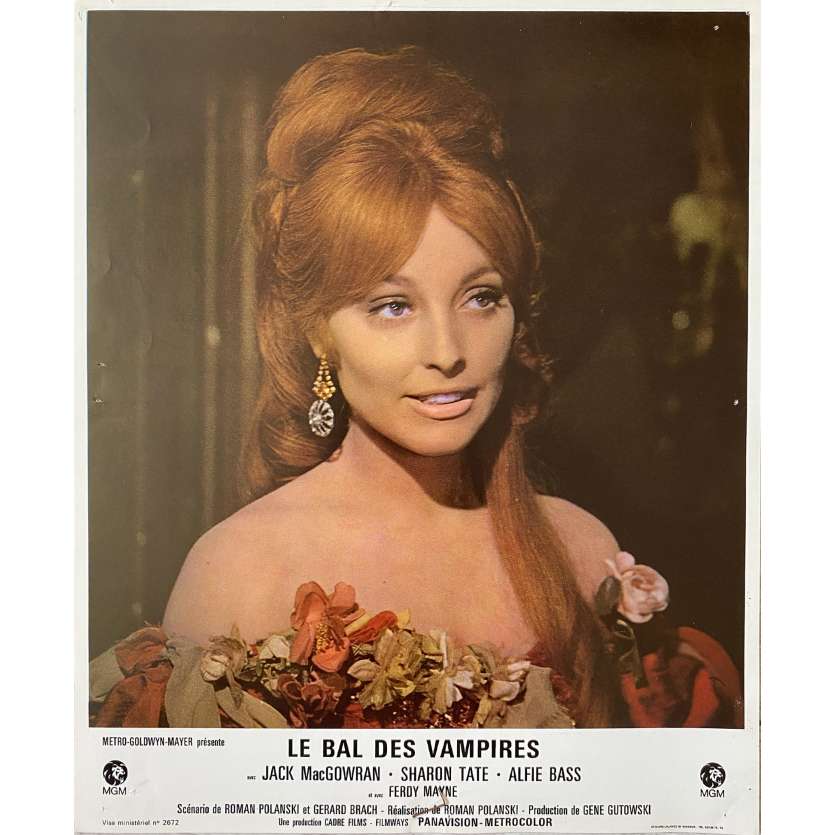 THE FEARLESS VAMPIRE KILLERS Lobby Card N04 - 10x12 in. - 1967 - Roman Polanski, Sharon Tate