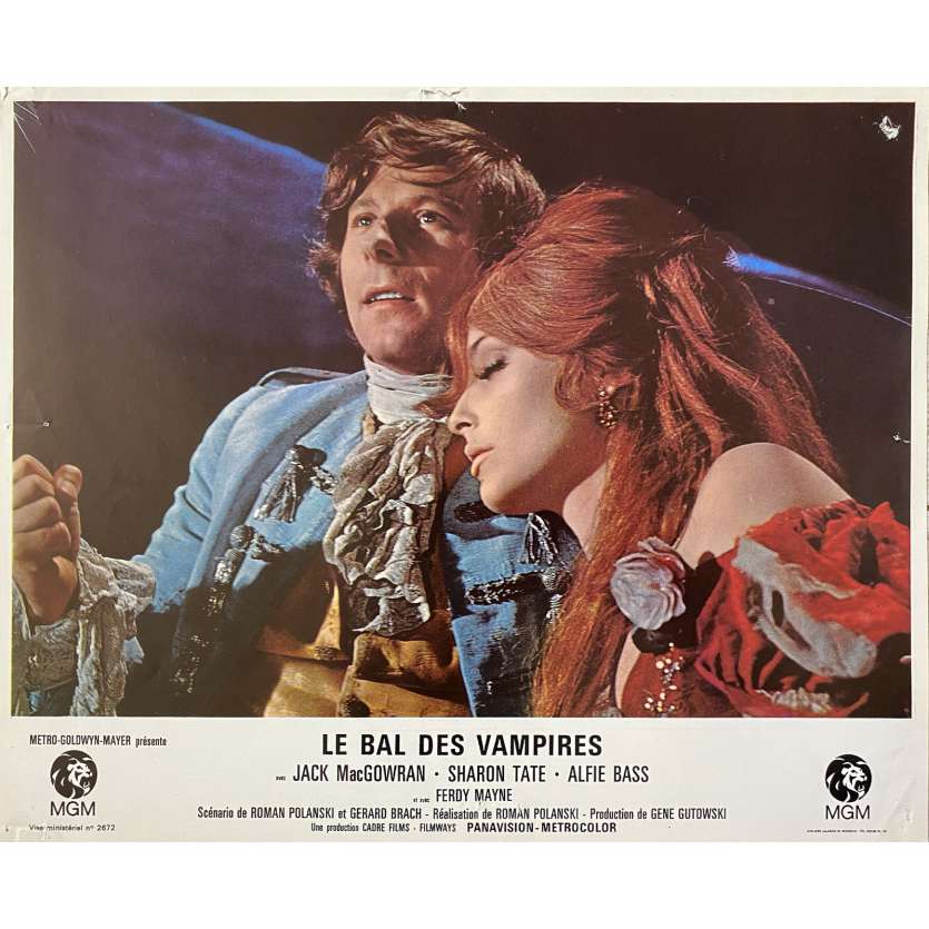 THE FEARLESS VAMPIRE KILLERS Lobby Card N10 - 10x12 in. - 1967 - Roman Polanski, Sharon Tate