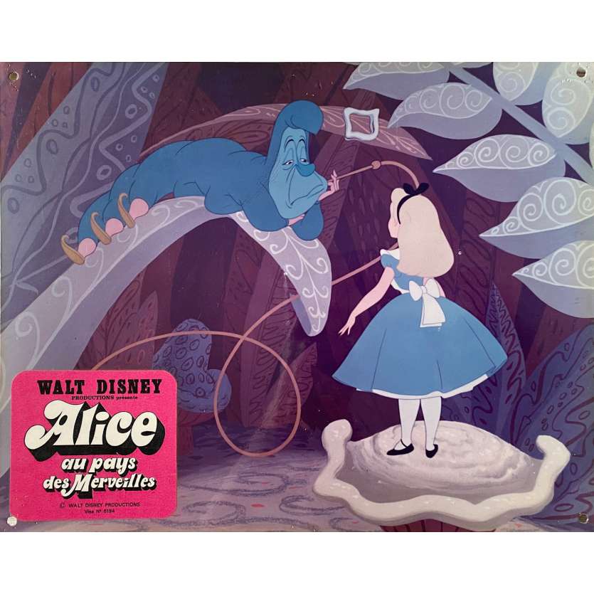 ALICE AU PAYS DES MERVEILLES Photo de film N01 - 24x30 cm. - 1951/R1975 - Ed Wynn, Walt Disney