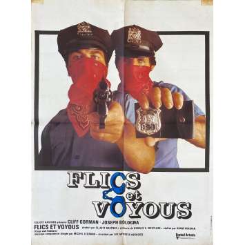 COPS AND ROBBERS Movie Poster- 23x32 in. - 1973 - Aram Avakian, Cliff Gorman