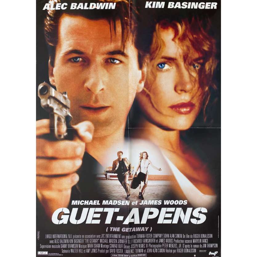 GUET APENS Affiche de cinéma- 60x80 cm. - 1994 - Kim Bassinger, Alec Baldwin