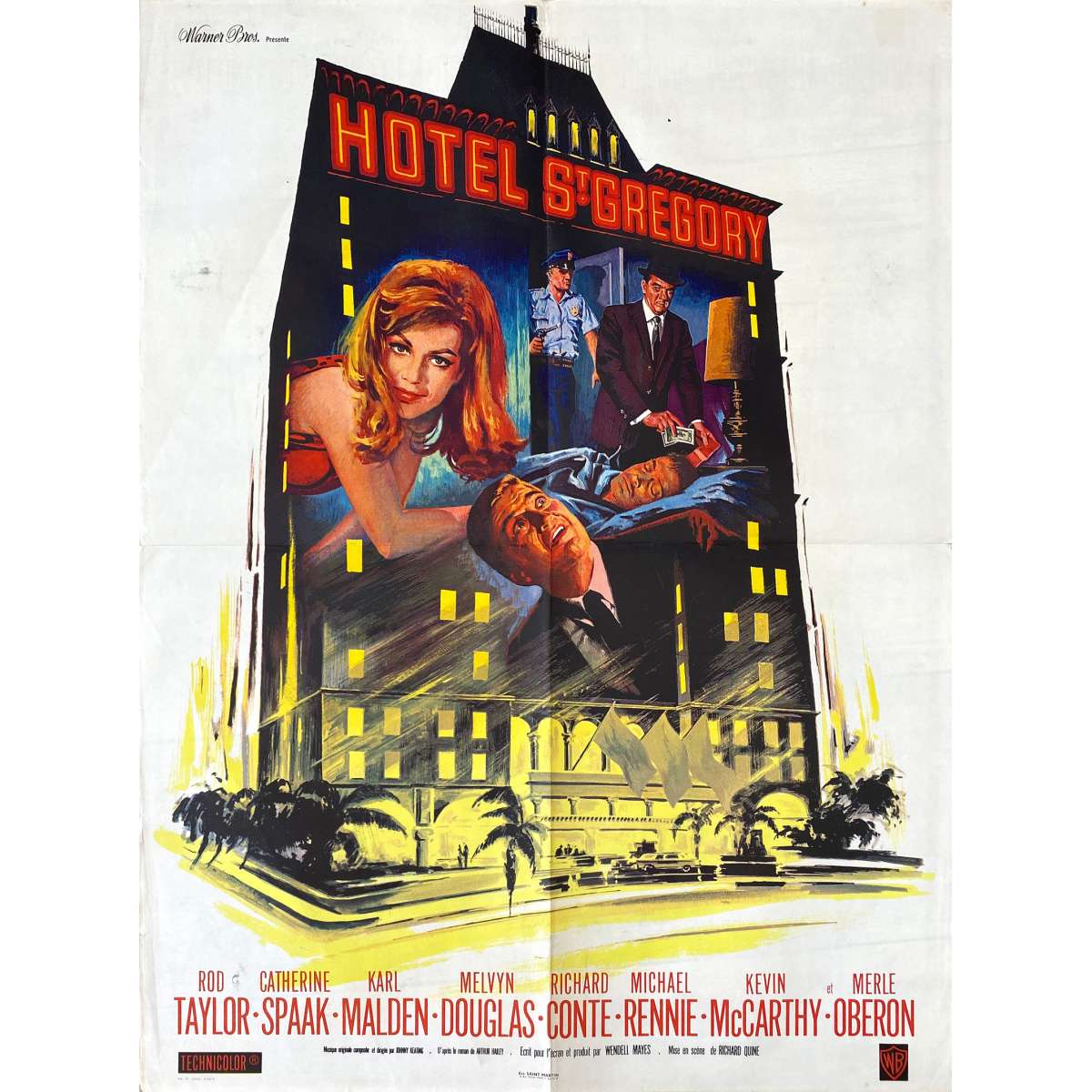 HOTEL French Movie Poster - 23x32 in. - 1967