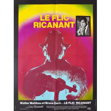 LE FLIC RICANANT Affiche de cinéma- 60x80 cm. - 1973 - Walter Matthau, Stuart Rosenberg