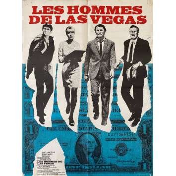 LES HOMMES DE LAS VEGAS Affiche de cinéma- 60x80 cm. - 1968 - Gary Lockwood, Antonio Isasi