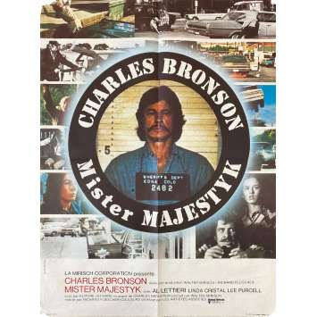 MONSIEUR MAJESTYK Affiche de cinéma- 60x80 cm. - 1974 - Charles Bronson, Richard Fleischer