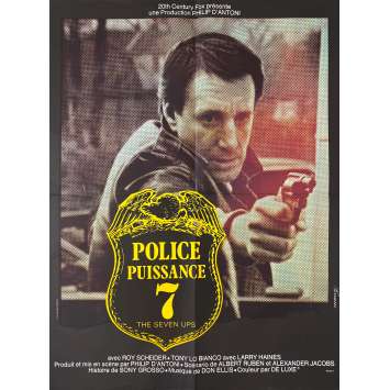 POLICE PUISSANCE 7 Affiche de cinéma- 60x80 cm. - 1973 - Roy Scheider, Philip D'Antoni