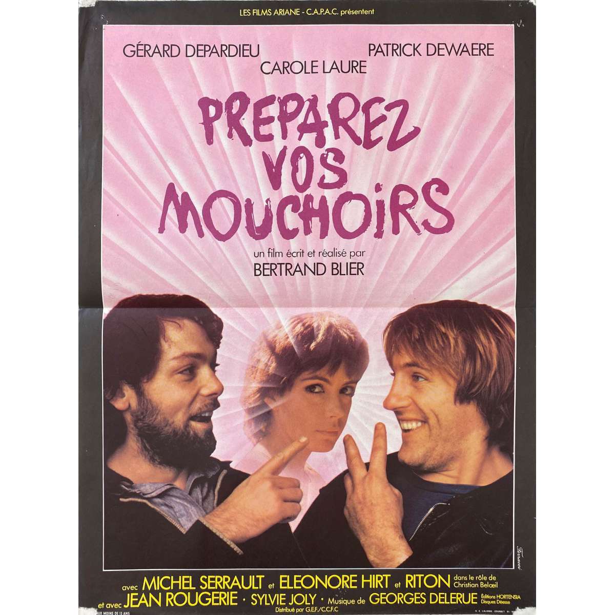 GET OUT YOUR HANDKERCHIEFS French Movie Poster - 15x21 In. - 1978