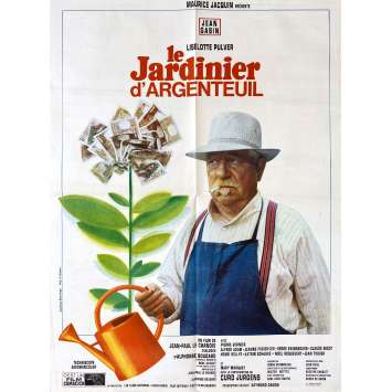 LE JARDINIER D'ARGENTEUIL Affiche de cinéma- 60x80 cm. - 1966 - Jean Gabin, Jean-Paul Le Chanois