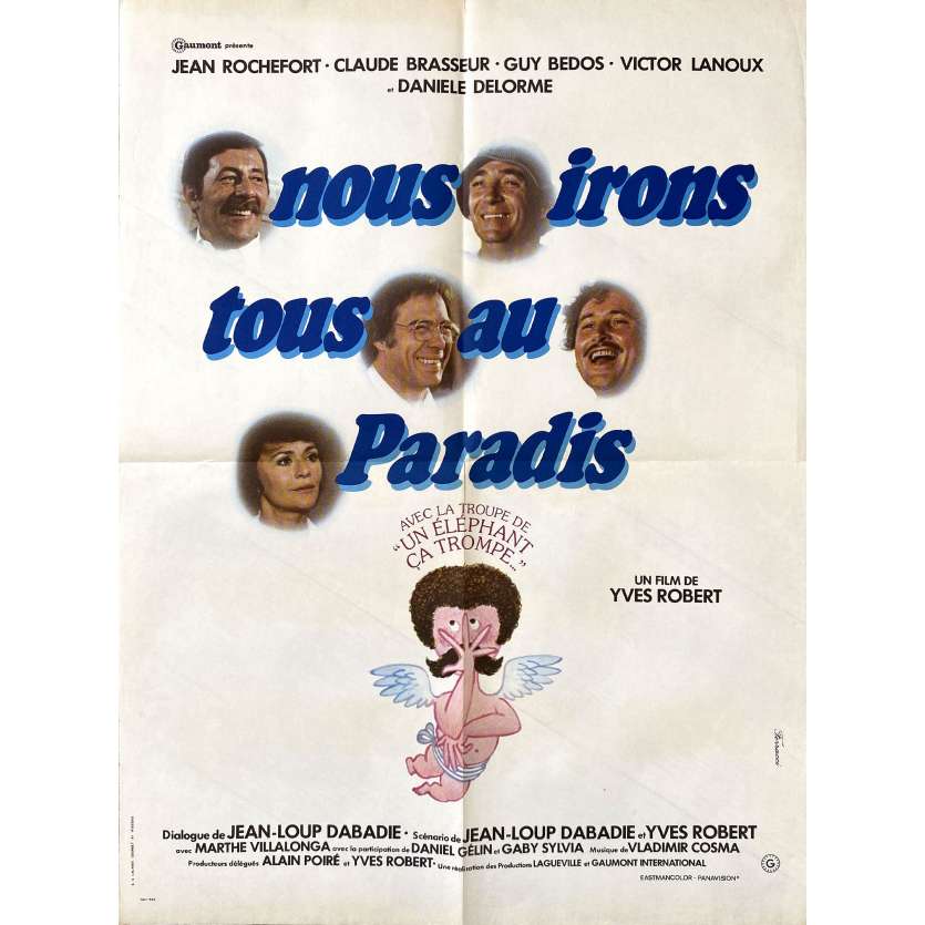 PARDON MON AFFAIRE, TOO! Movie Poster- 23x32 in. - 1977 - Yves Robert, Jean Rochefort