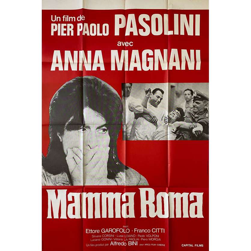 MAMMA ROMA Affiche de film- 100x150 cm. - 1962/R1970 - Anna Magnani, Pier Paolo Pasolini