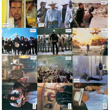 EXTREME PREJUDICE Photos de film x12 - 21x30 cm. - 1986 - Nick Nolte, Walter Hill