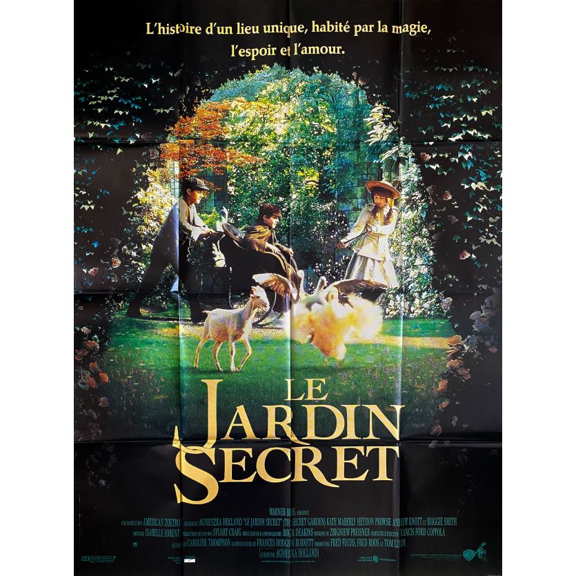 THE SECRET GARDEN Movie Poster- 47x63 in. - 1993 - Agnieszka Holland, Maggie Smith