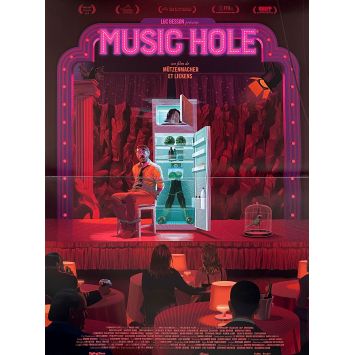 MUSIC HOLE Movie Poster- 15x21 in. - 2022 - Gaetan Liekens, Vanessa Guide