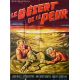 LE DESERT DE LA PEUR Affiche de film- 120x160 cm. - 1958 -John Mills, J. Lee Thomson